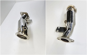 ท่อไอเสียสแตนเลส 304 ใหม่สำหรับ Hyundai Genesis G70 2.5T (2022+) ความหนา 1.5 มม. ประสิทธิภาพสูง ผลิตในเกาหลี - Product Image 6