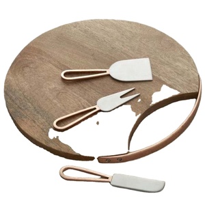 Ensemble de trancheuses à fromage au design royal moderne en acier inoxydable pour la rentrée des restaurants Nouveau design Ensemble de trancheuses à fromage - Product Image 1