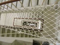 Red de Seguridad de Nailon y Poliéster, Cortada y Moldeada, Protección Contra Caídas de HDPE/PE/PP para Balcones, Ventanas, Piscinas y Escaleras, Hecha en Taiwán