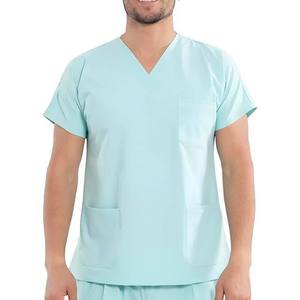 Hospital <b>Uniforms</b> Top and Pants <b>Scrubs</b> Sets Wholesale <b>Scrub</b> Suit High Quality Nurse Jogger <b>Uniforms</b> Medical Spandex Polyester - Product Image 3