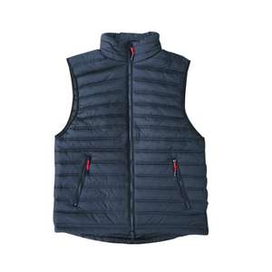 Chaleco Acolchado Aislante Personalizado OEM, Chaqueta sin Mangas para Hombre, Abrigo Ligero de Invierno, Suministro al por Mayor de Fábrica - Product Image 3