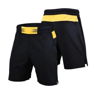 กางเกง MMA แบบสั่งทำคุณภาพสูง ทนทาน เหมาะสำหรับการฝึกซ้อมศิลปะการต่อสู้แบบผสมผสาน ฟิตเนส กีฬา ผู้ผลิตและจำหน่าย OEM - Product Image 4