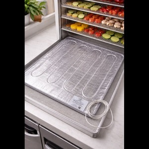 Máquina eléctrica plegable para secar verduras, tapete calefactor, vaporizador de alimentos con área de 0.5m, uso comercial, control digital - Product Image 2