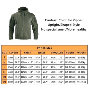 Men's Regular Sleeve Jackets men's jackets for men thermal fleece lined waterproof canvas camouflage tactical jacket - Product Image 2