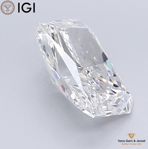 Diamant de laboratoire CVD Pure Glow 4,00 carats avec certificat IGI, taille radiant, clarté VVS1, couleur D, pour une magnifique bague de mariée - Product Image 4