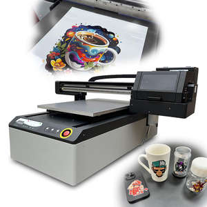 Impresora UV de Sobremesa Portátil 6090 de 60 x 90 cm con Dos Cabezales de Impresión I3200, Impresora UV Plana 6090 con Color CMYK, Blanco y Barniz - Product Image 1