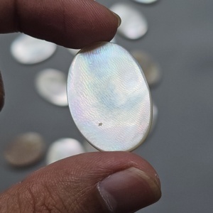 Lote de Cabujones de Nácar Natural al por Mayor, Lote de Gemas de Nácar de Perla de Agua Dulce para la Fabricación de Joyas - Product Image 3