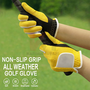 Guantes de Golf para Todo Clima, Cuero Cabretta Premium, Logotipo Personalizado, Control de Humedad Profesional, Sensación Suave, Equipo de Entrenamiento, Venta al Por Mayor - Product Image 4