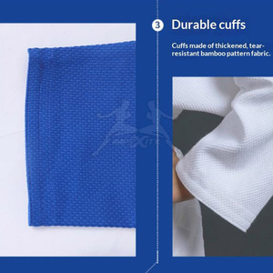 ชุดยูโดรุ่นใหม่พร้อมเสื้อแจ็คเก็ตและกางเกงที่ทนทานสำหรับกิจกรรมศิลปะการต่อสู้ - Product Image 5