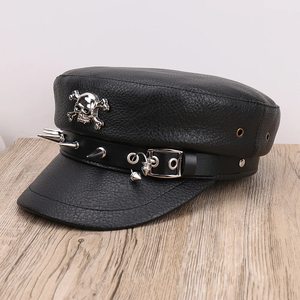 Gorra Unisex de 5 Paneles con Remaches, Estilo Punk Y2K, Gorra Octogonal Moderna para Adultos, Hip Hop, Street Dance - Product Image 4