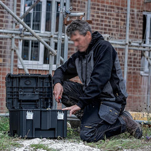 กางเกงนิรภัย ทนทาน เสื้อผ้าสำหรับงานอุตสาหกรรม มองเห็นได้ชัดเจน กางเกงนิรภัยสำหรับงานก่อสร้างกลางแจ้ง - Product Image 4