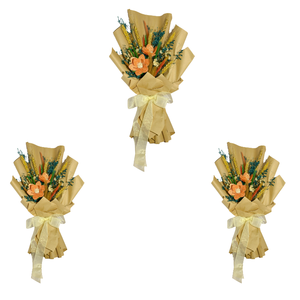 Panier de fleurs séchées portable, léger, écologique, réutilisable, pour la rentrée scolaire, Noël, Nouvel An, arrangements floraux, événements à domicile - Product Image 3