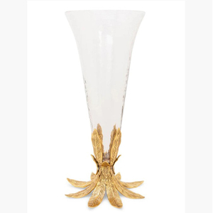 Vase en métal de style nordique en laiton plaqué argent et verre, forme ronde, pour plantes et décoration florale, vente en gros - Product Image 6