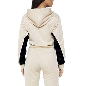 Trendy Women Winter Hooded Fleece Tracksuit Long Sleeve Top Matching Jogger <b>Pants</b> Solid Casual Activewear Streetwear <b>Loungewear</b> - Product Image 5