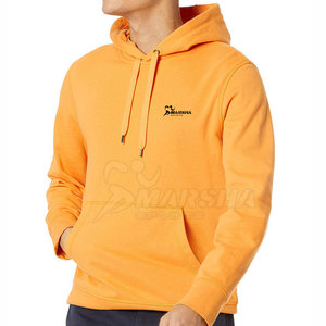 บริการ OEM ขายส่งเสื้อฮู้ดดี้ผู้ชายผ้าฝ้าย ดีไซน์สวย น้ำหนักเบา สีพื้น เสื้อฮู้ดดี้ผ้าฝ้ายแบบสวมหัว - Product Image 2