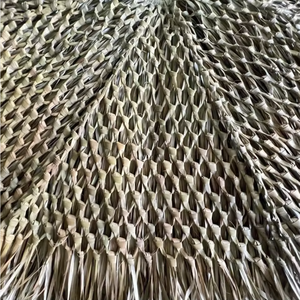 Couverture de parasol en chaume naturel du Vietnam pour jardin, terrasse, ombrage extérieur, décoration de toit - Product Image 4
