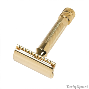 Premium OEM Custom Logo Safety <b>Razor</b> Double Edge Super Stainless Steel Shaving Tool Face/Body/Bikini Use Non-Disposable for <b>Men</b> - Product Image 5
