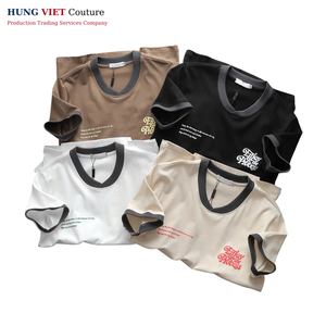 Camiseta de cuello redondo unisex de moda mundial, tela lisa fácil de lavar, precio barato al por mayor para hombres - Product Image 1