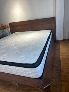 Eurotop Sang Trọng Chỉnh Hình 33Cm Túi Mùa Xuân Nệm Cao Su Tự Nhiên Bộ Nhớ Mềm Bọt Có Thể Tháo Rời Bìa Làm Mát Cho Nhà Đồ Nội Thất - Product Image 5