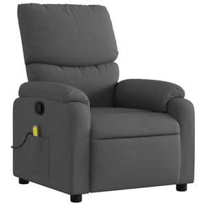 Fauteuil de massage inclinable gris foncé - Product Image 3