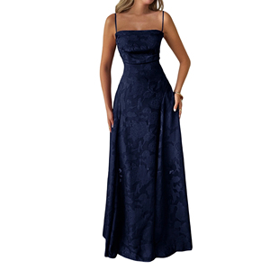 Robes de soirée vintage en gros, robes longues brodées très tendance, robes de soirée maxi - Product Image 3
