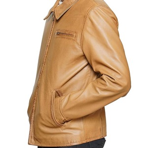Men Fashion Design New <b>Leather</b> <b>Jacket</b> Premium Quality Cowhide <b>Leather</b> <b>Jacket</b> For Men - Product Image 3
