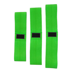 Bande de résistance pour les hanches à faible MOQ, personnalisée, haute qualité, en tissu polyester, pour entraînement de gym, fitness, antidérapante - Product Image 4
