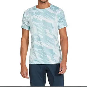 Camisetas de Punto Personalizadas para Hombre, 100% Algodón, Talla Grande, Unisex, Manga Corta, Cuello en V, Transpirables, de Secado Rápido, Estilo Urbano - Product Image 1