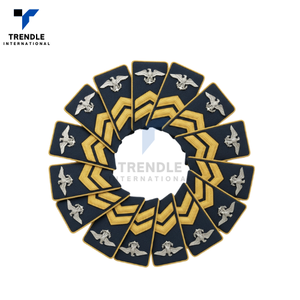 Parches Bordados de Alta Calidad Hechos a Mano con Láminas de Oro, Personalizados, para Uniformes Profesionales y Accesorios - Venta al Por Mayor - Product Image 3