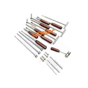 Juego de Pinzas para Artroscopia de 16 Piezas, Manual, con Caja de Aluminio para Esterilización, Certificado CE, Alta Calidad, Uso Hospitalario Ortopédico - Product Image 4