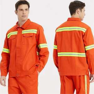 ชุดช่าง ชุดก่อสร้าง ชุดทำงานนิรภัย สะท้อนแสง ออกแบบเองได้ ชุดทำงานผู้ชาย - Product Image 4