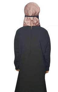 Niqab en mousseline de soie respirante Khimar Hijab doux en vrac islamique modeste longueur cheville robe sans manches pour femmes musulmanes rapide - Product Image 2