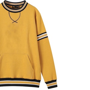 Women's Crew Neck Custom Logo <b>Men</b> High Quality Cotton Polyester Chenille Pullover Sororities University - Product Image 5