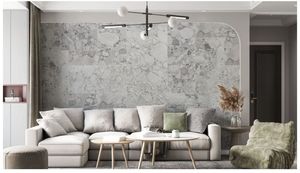 Revêtements muraux décoratifs intérieurs en pierre naturelle de haute qualité, feuilles de placage en ardoise flexible de 1 à 1,5 cm d'épaisseur, forme bloc, CE - Product Image 3