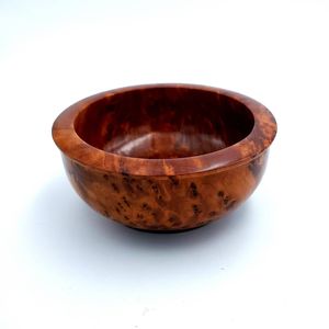 Bol de service en bois, base en bois, couleur naturelle, pour fruits, aliments, nouilles, bol à mélanger - Product Image 2