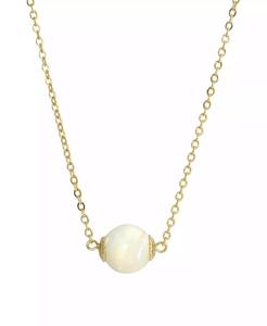 Collana con Perle di Madreperla Coltivate in Tono Dorato |   2028 - Product Image 1