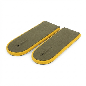 Epaulettes Personalizadas Cosidas a Medida, con Ribete Amarillo Limón, Insignias Formales para Hombros - Product Image 4