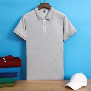 เสื้อโปโลแขนสั้นสีทึบสำหรับผู้ชาย เสื้อโปโลแฟชั่นสำหรับผู้ชาย - Product Image 6