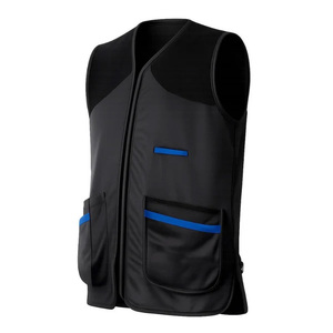Chaleco de tiro al arcón para hombre con hombreras acolchadas, múltiples bolsillos, para caza y tiro deportivo, venta al por mayor OEM - Product Image 1