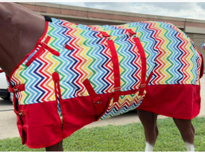 Quick Dry Breathable Horse Rug Made In Pakistan Wholesale Customized Printed <b>Waterproof</b> Horse Care Protection Wear <b>Blankets</b> - Product Image 5