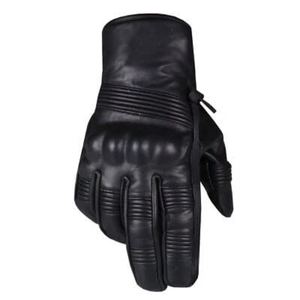 Guantes de Motociclista de Cuero de Cabra Genuino de Primera Calidad con Forro Interior Cálido y Acolchado de Espuma para Prevenir Lesiones - Product Image 6