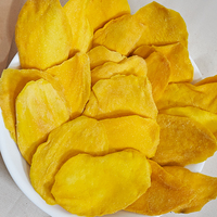 Zacht gesneden gedroogde mango met chili-zout smaak - zoete tropische mango snack, Vietnamese oorsprong, premium kwaliteit, groothandel