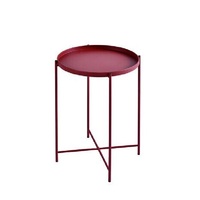 Table d'appoint relevable moderne et élégante en métal pour salon, bureau ou extérieur – Nouveauté en vente