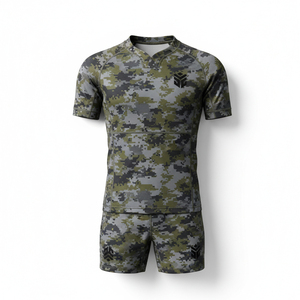 Nuevo Diseño Personalizado de Uniforme de Rugby Sublimado de Manga Corta, Transpirable, de Secado Rápido, Ropa Deportiva Profesional de Fábrica - Product Image 1