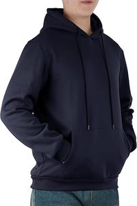 Ventes en gros de sweats à capuche personnalisés pour homme, 80% coton, 20% polyester, molleton lourd - Product Image 3