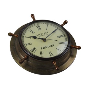 Relojes color cobre a precio de mayorista con diseño metálico de calidad industrial, reloj de decoración para mesa de hogar y oficina - Product Image 5