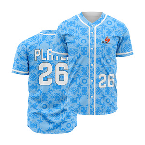 Uniforme de Béisbol Personalizado con Botones, Sublimado, para Equipos Deportivos, Fabricación OEM ODM - Product Image 6