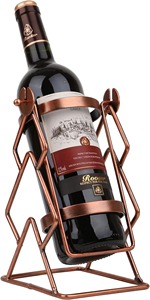 Porte-vin unique en fil de fer diamanté, support de présentation classique pour table, MR HANDICRAFT, capacité 3L - Product Image 5