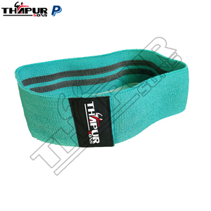 Wholesale Custom Brand Gym Exercise Legs Logo Yoga Fitness Glute Fabric Booty Heavy Resistance <b>Band</b> Rubber Inner Grippy - Product Image 6