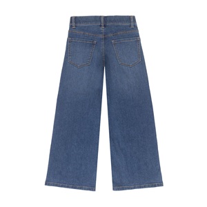 Nouvelle collection été : Jean décontracté pour filles, grande taille, coupe large, délavé, respirant, taille haute, en denim tendance - Product Image 6